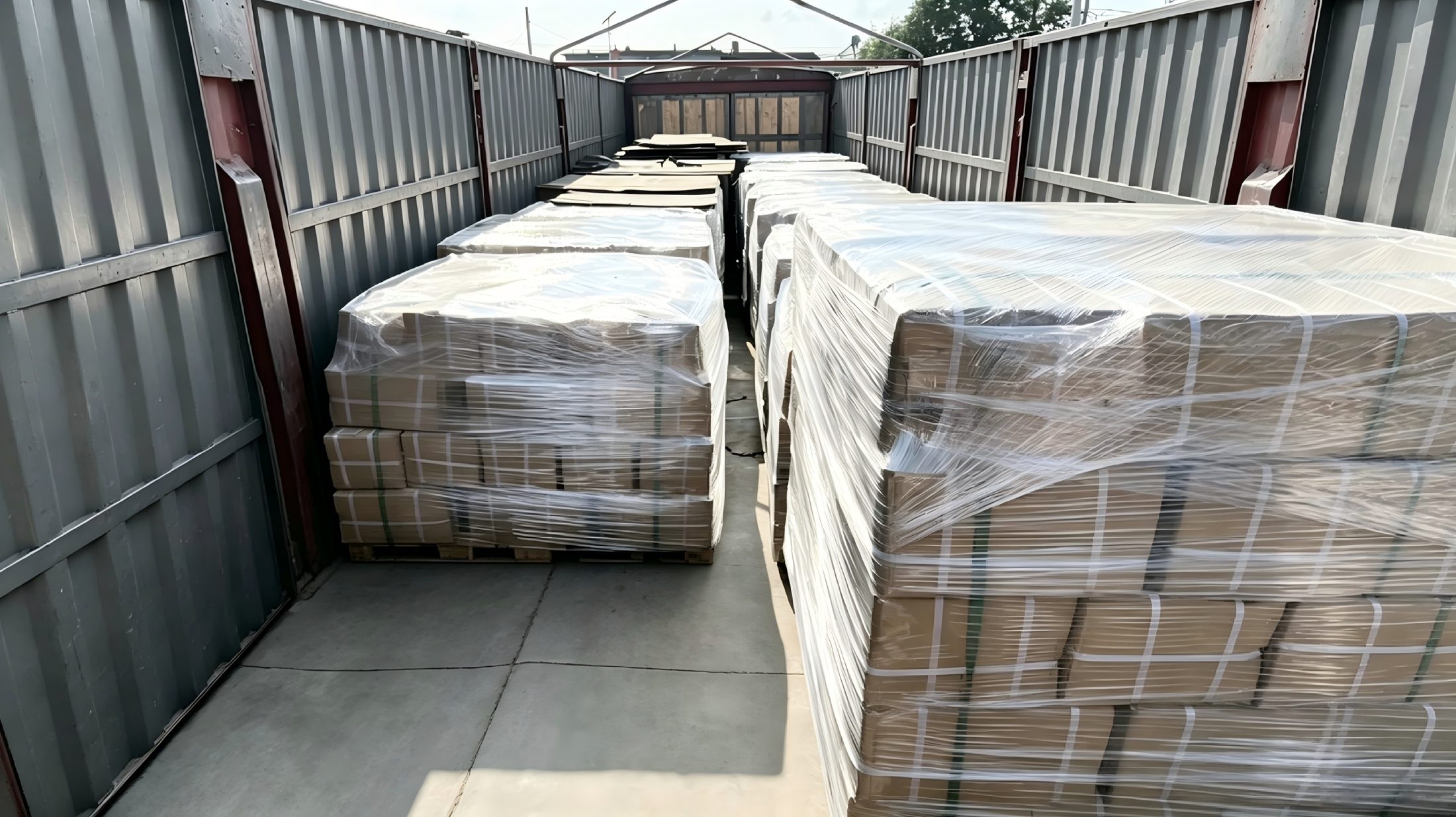 Packing, pallets and container loading