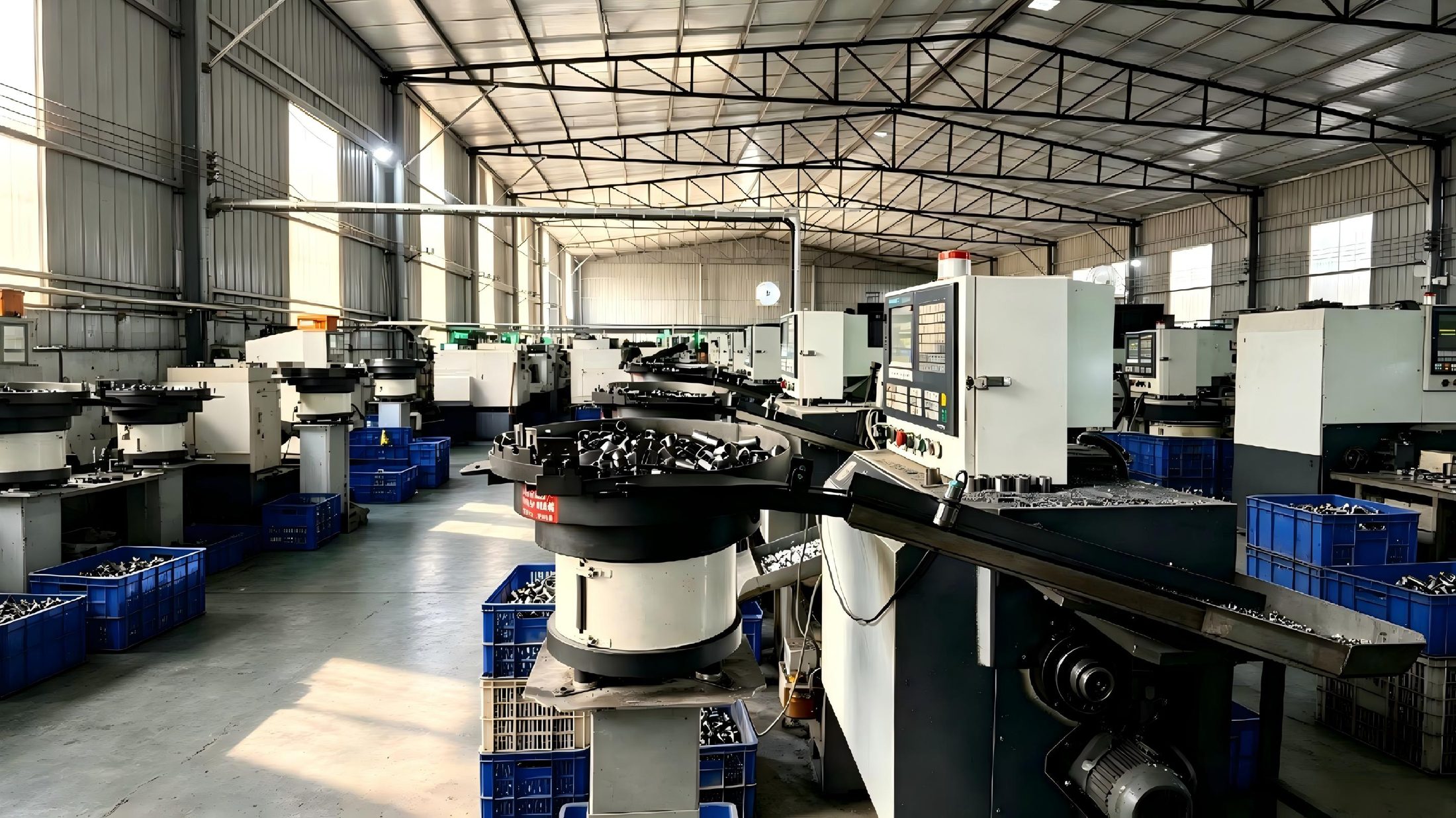 Capacity for repeat orders and drawing-based hydraulic parts.