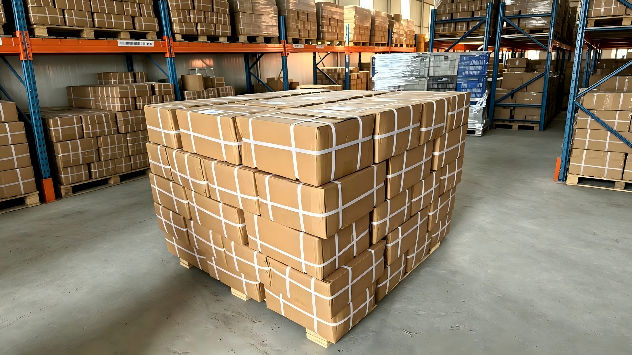 Hydraulic fittings export packing and shipment 2